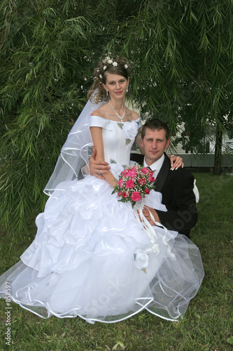 bridegroom and bride