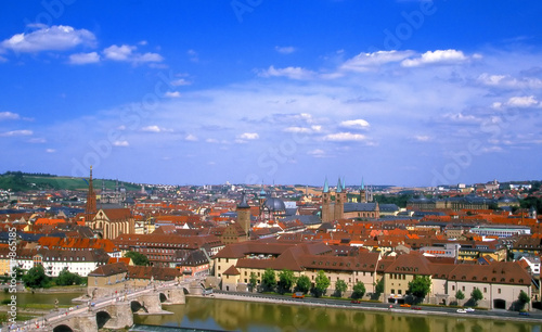 Der Stadtkern Würzburgs