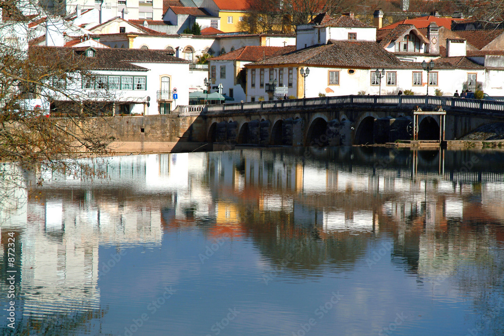 Naklejka premium old village view