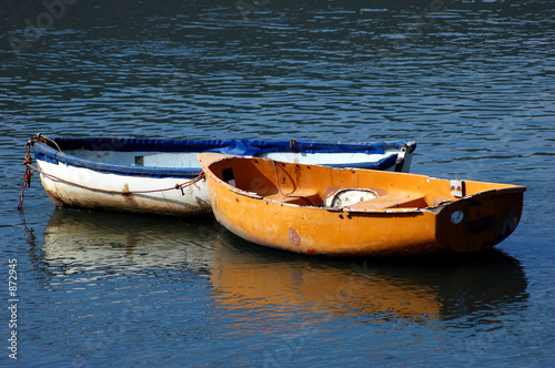 two small boats.
