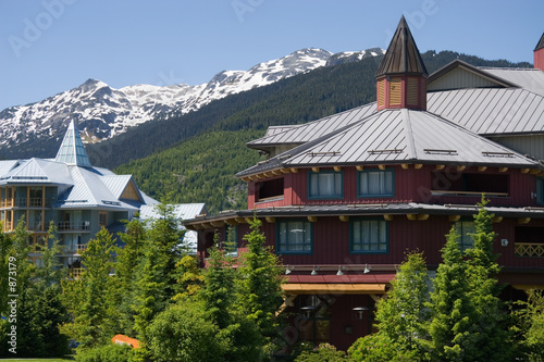 Obraz na plátně architecture of whistler