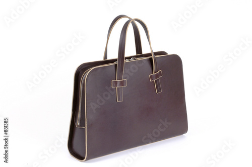 leather holdall