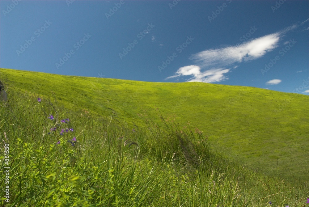 Fototapeta premium sunny paradise in mountains 2