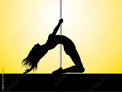 pole dancer photo