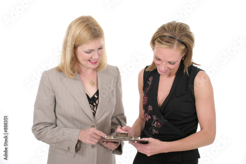 two business women team 2