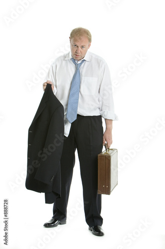 hard working business man