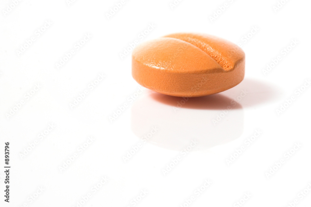 Obraz premium orange pill