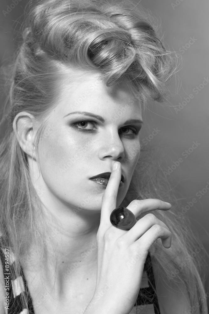 Obraz premium carlies b&w beauty