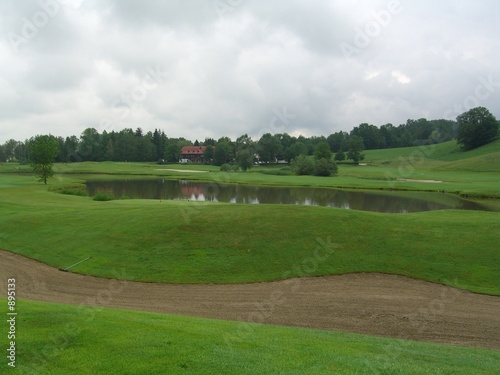 lake on the golfcourse