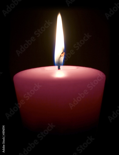 фотографія magenta candle