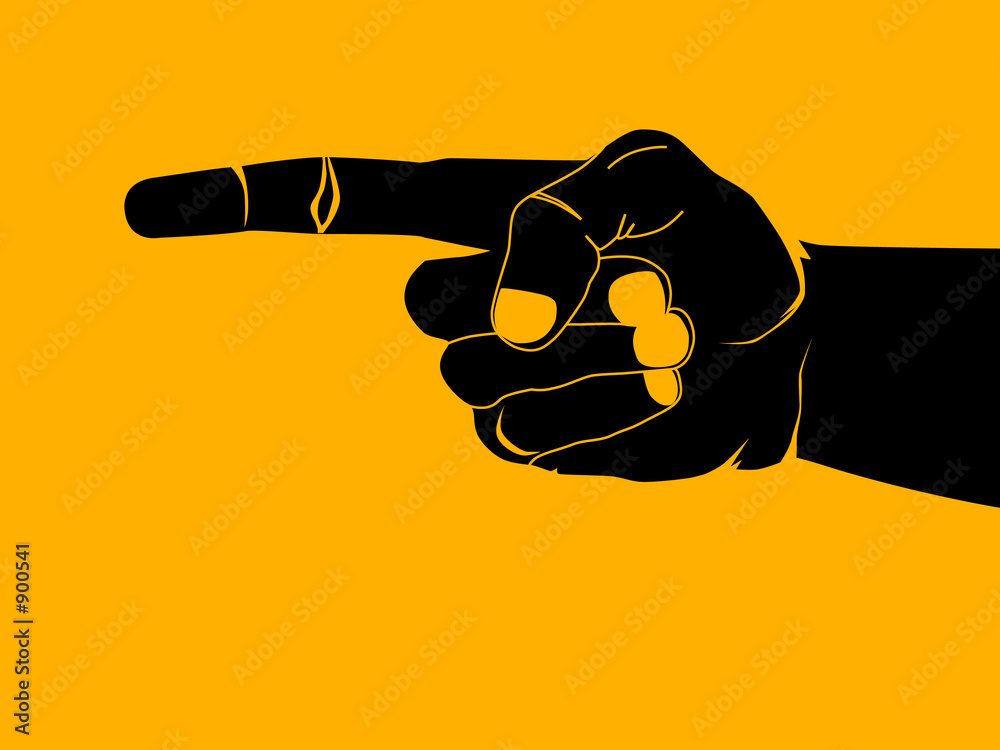 Fotografie finger pointing