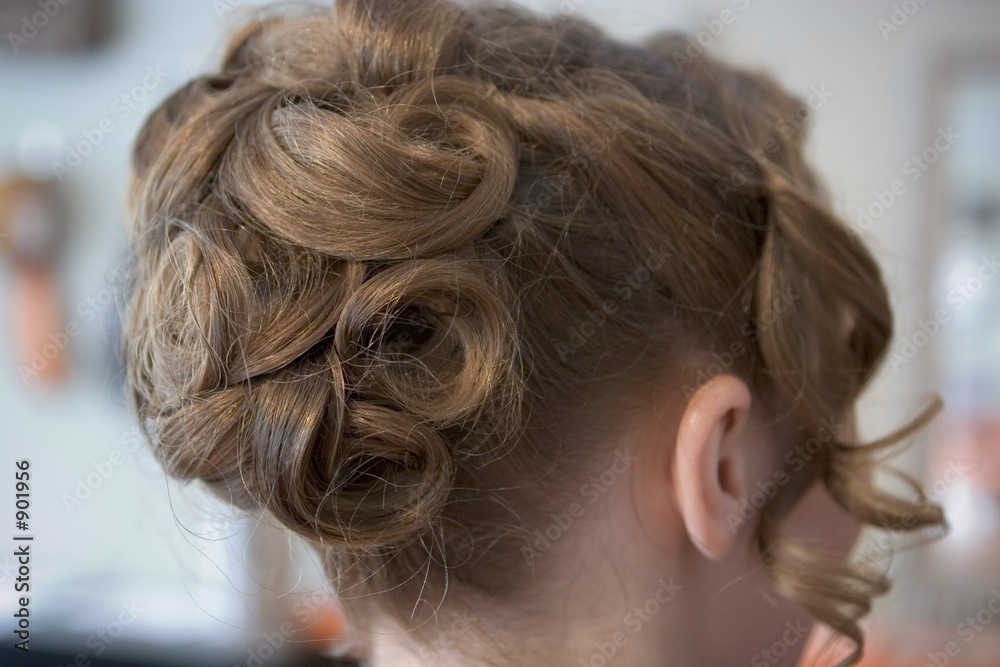 Naklejka premium hair style