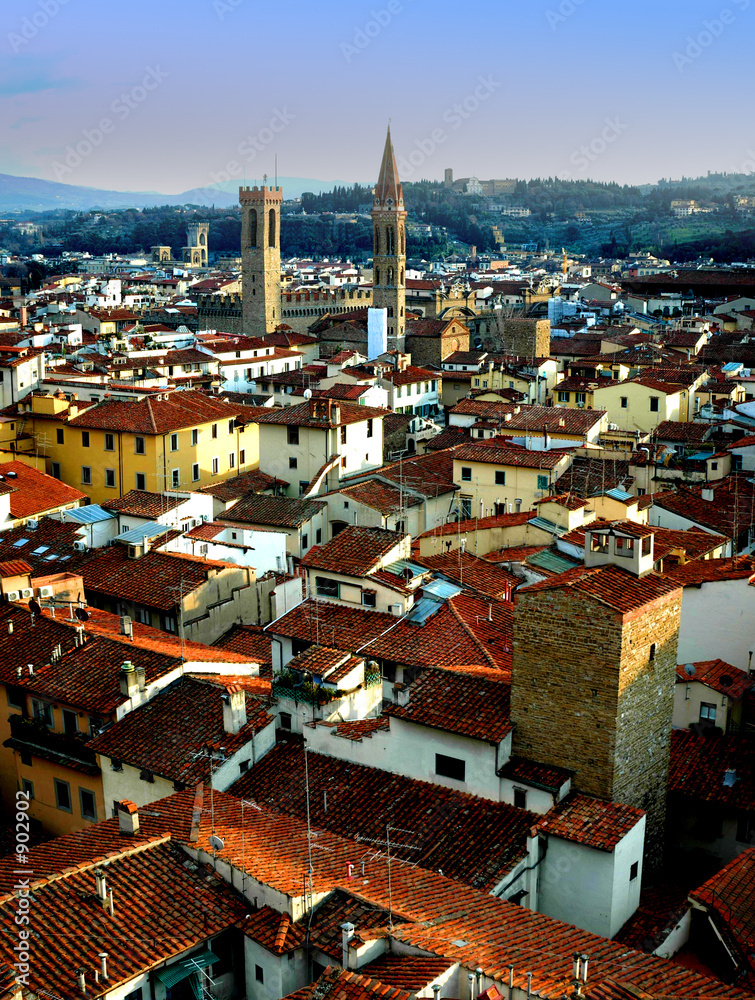 les toits de florence