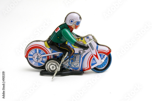 Fototapeta Naklejka Na Ścianę i Meble -  vintage motorcycle toy