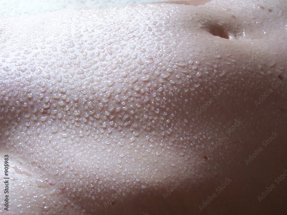 Fototapeta premium frauentorso naß
