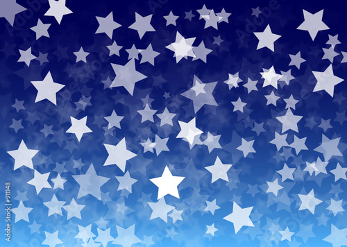 stars background blue