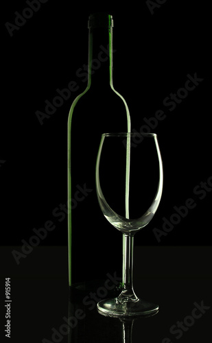 glass, bottle