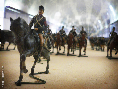 Slika na platnu miniature model army