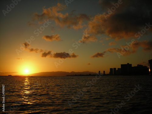 waikiki sunset