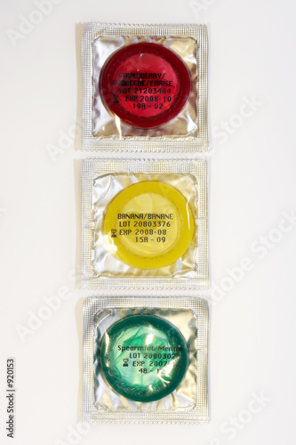 three condoms