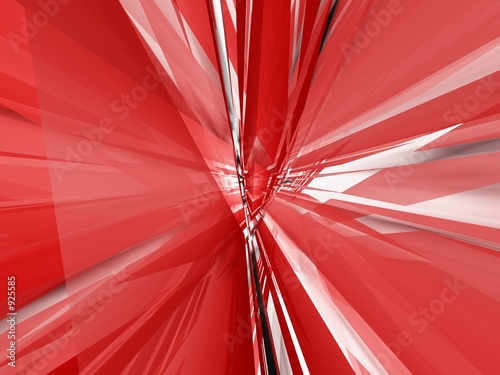abstract red style