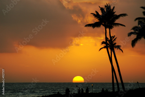 tropical sunset © Maxim Pometun