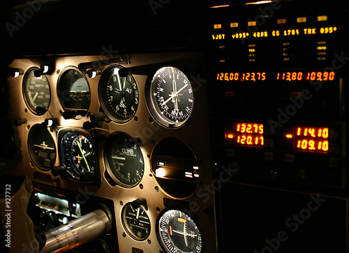 Obraz na plátně cockpit