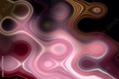 pink neon circles