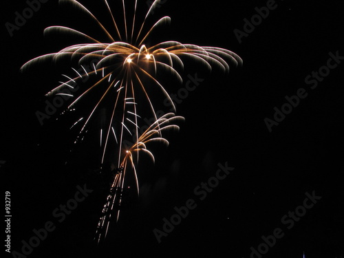 Quadro em tela feu d'artifice