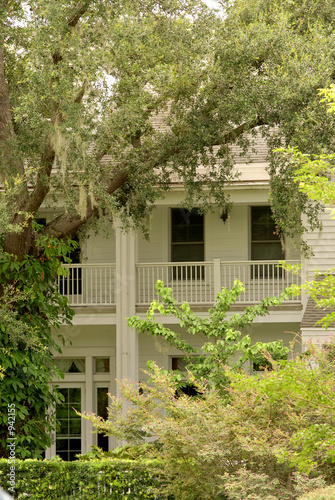 white southern home