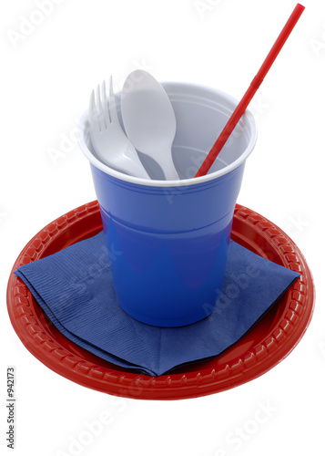 plastic dishes