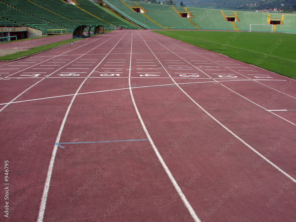 Fototapeta premium athletics time