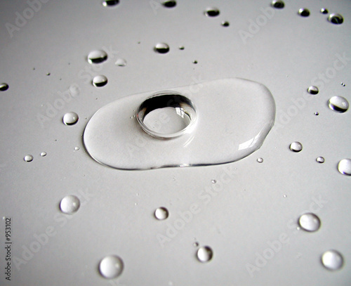 water drops photo