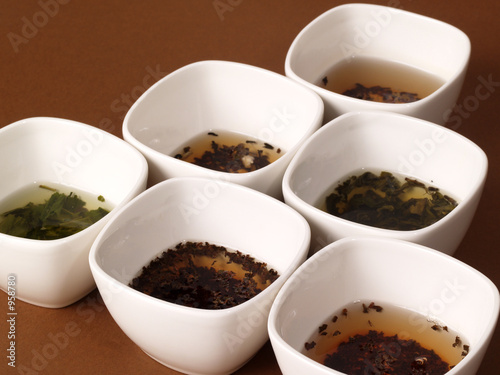 a variety of teas