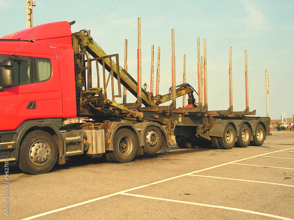 log lorry