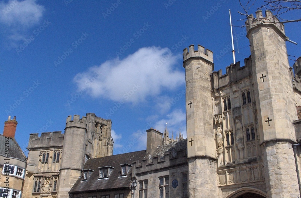 entrance to wells cathedral