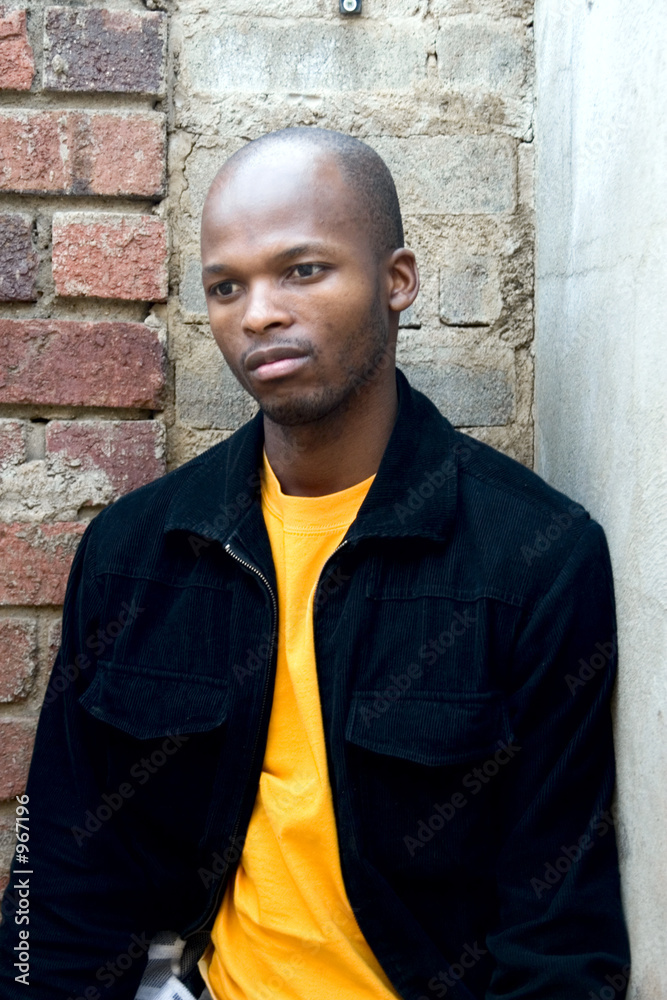 Fototapeta premium young african man
