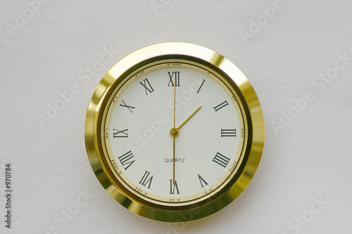 clock face - 1:30 / 13:30 (0130h / 1330h)