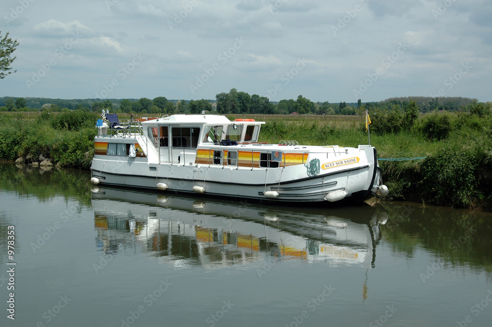 Obraz na płótnie hausboot