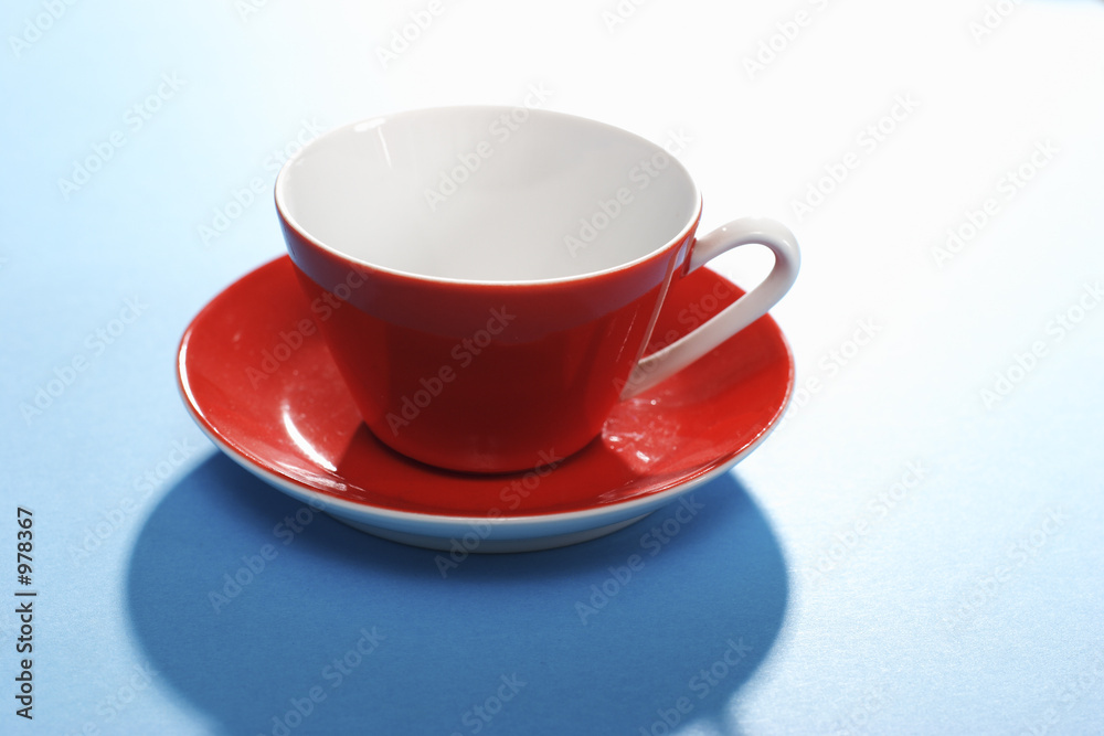 Fototapeta premium red cup