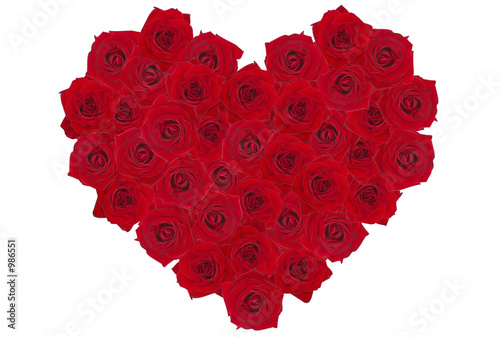 gefülltes rosenherz