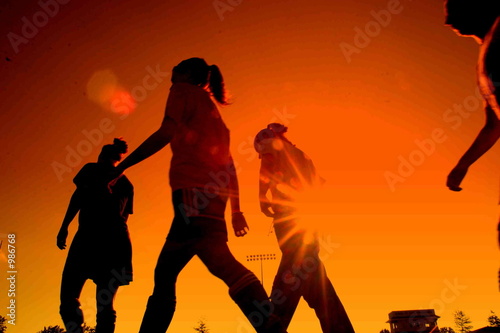 into the sun
