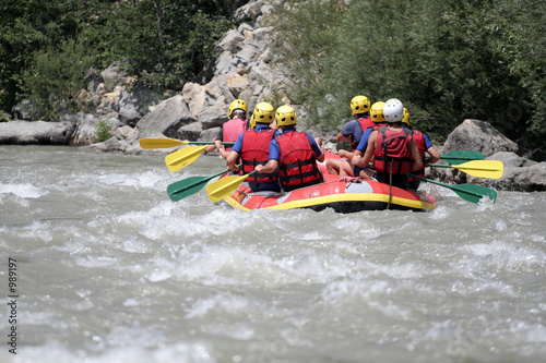 descente en rafting photo