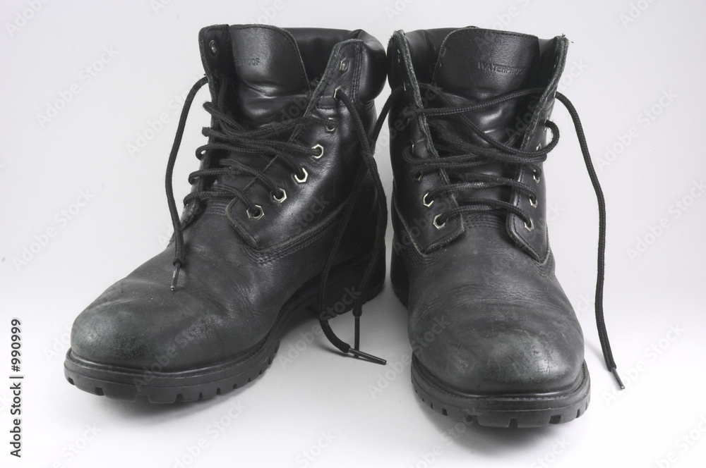 black boots