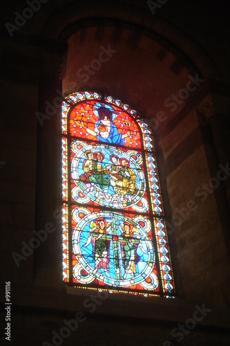 vitrail  eglise  france