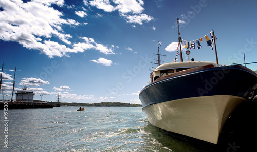 Canvas Print oslo harbour