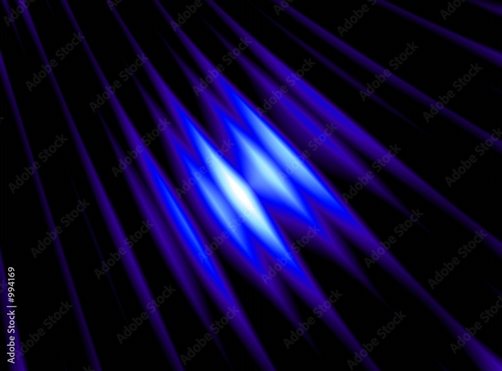 Fototapeta premium abstractiion blue glow