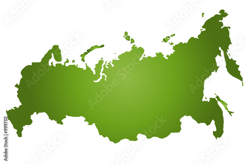 karte russland photo