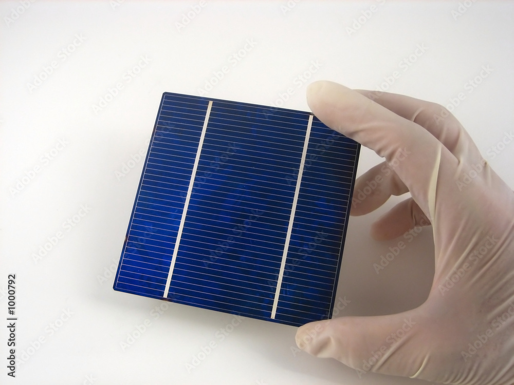 Fotografie solar cell research
