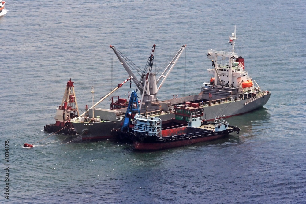 Naklejka premium ship